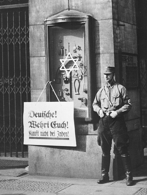 Judenverfolgung: Boykott jüdischer Geschäfte 1933
