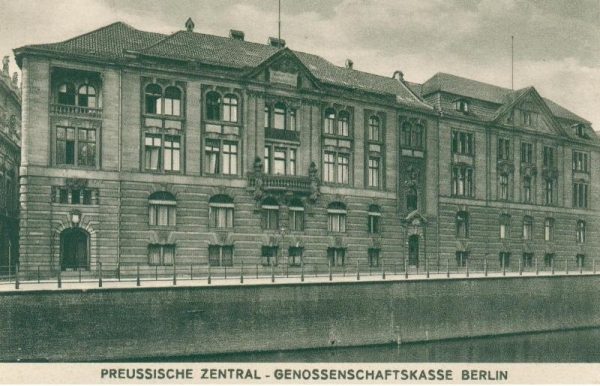 Gebäude der Preußischen Zentral-Genossenschaftskasse in Berlin